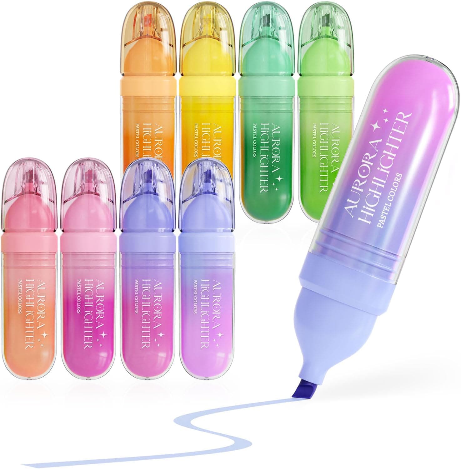 Amazon : Four Candies 8 Pcs Highlighters Assorted Colors  $6.99 (Reg $10) + Free prime shipping. #ad
