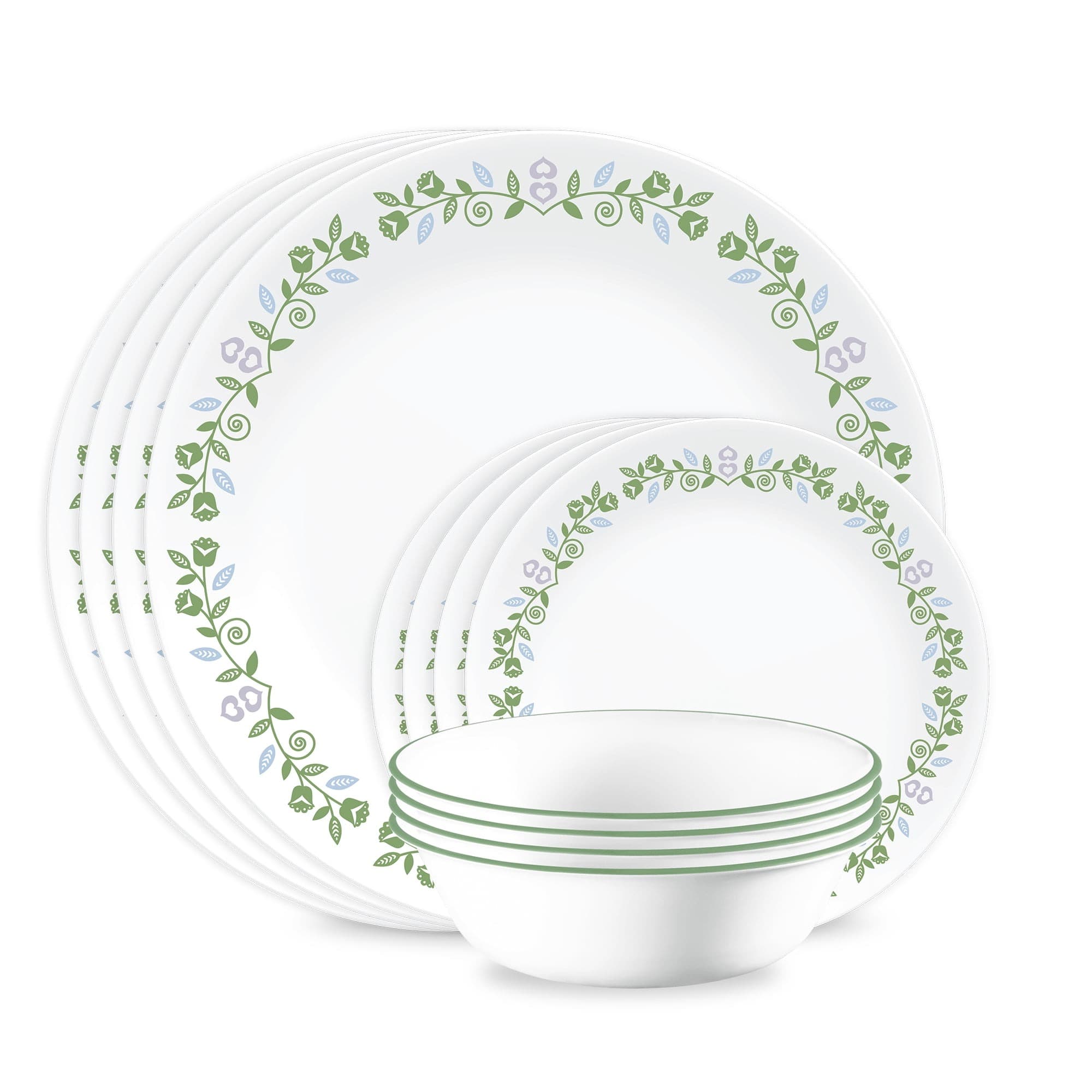 Walmart #ad :Corelle Bryndle 12-Piece Glass Dinnerware Set (Service for 4) For $33.96
