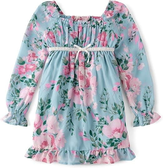 Amazon : The Children’s Place Big Girls’ Long Sleeve Casual Dress $10.31 (Reg $39) + Free prime shipping. #ad
