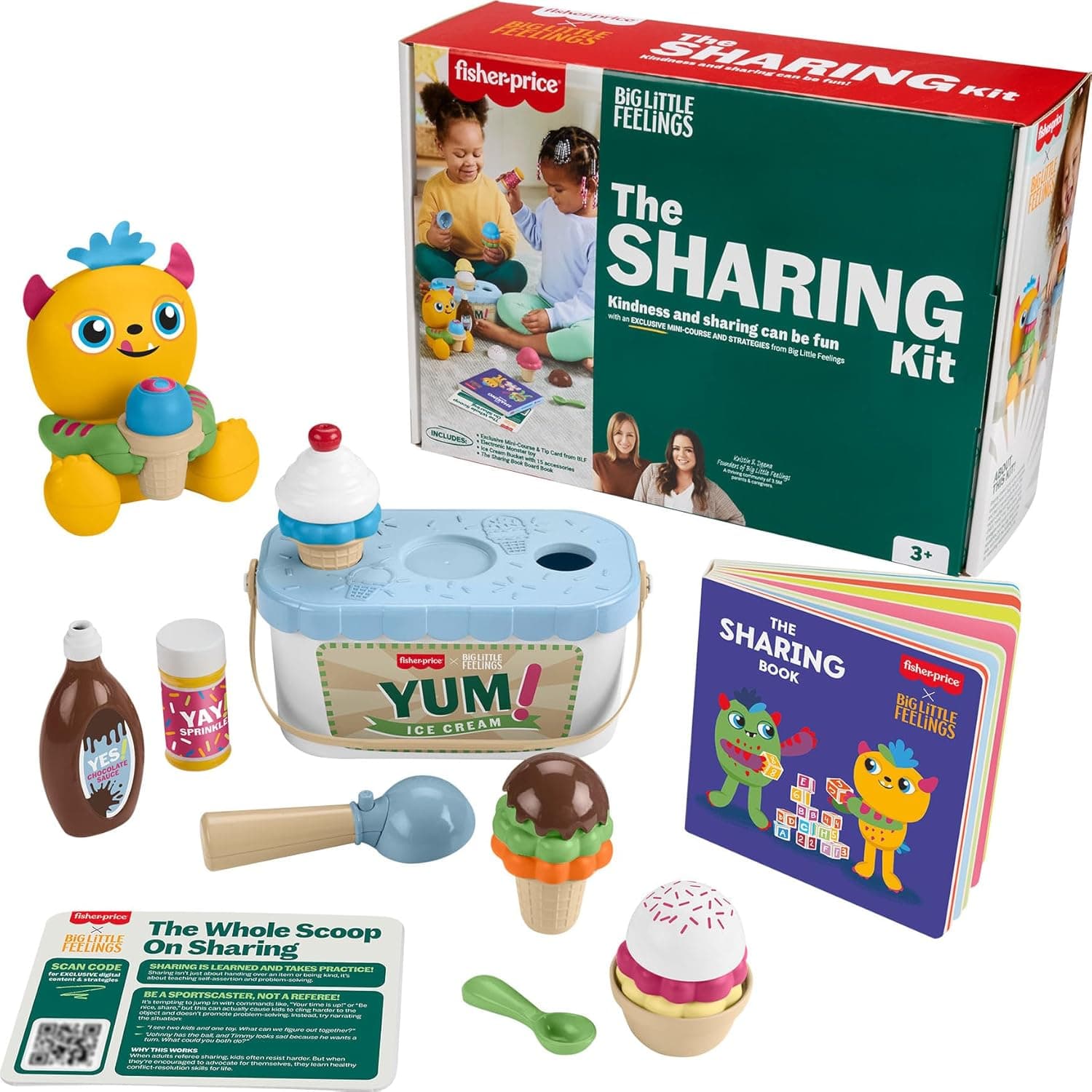 Amazon : Fisher-Price 18-Piece Toddler Big Little Feelings Sharing Kit Activity Set $15.99 (Reg $44)  . #ad