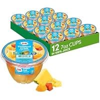 Amazon :7oz 12-Pack Dole Fruit Bowls Tropical Fruit in 100% Juice Snacks $13.22  (Reg $18) + Free prime shipping. #ad