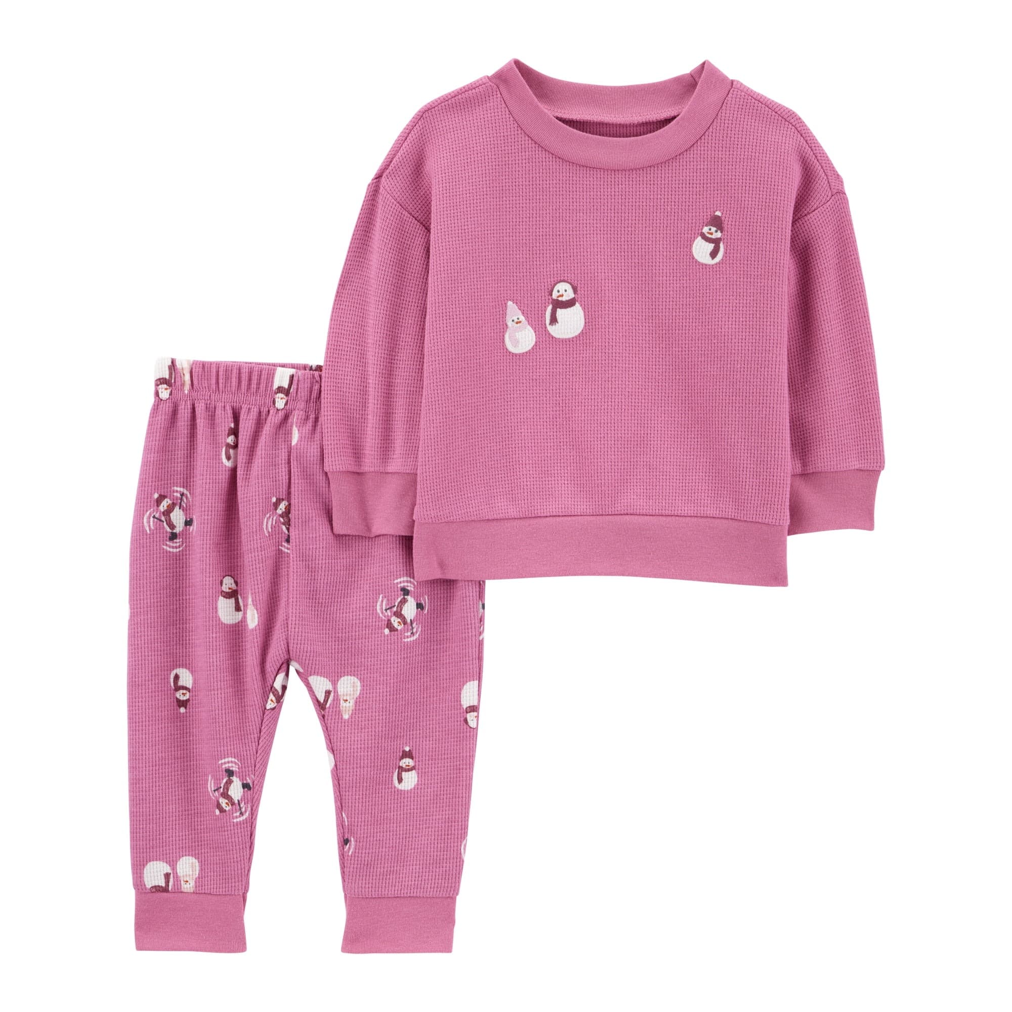 Walmart #ad :Carter’s Child of Mine Baby and Toddler Girl Outfit Set, 2-Piece, Sizes 0/3-24 Months For $7 (Reg $10)