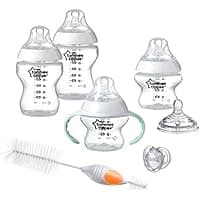 Amazon : Tommee Tippee Nature Baby 4 Bottle Kit with Cleaning Brush $20.99  + Free prime shipping. #ad