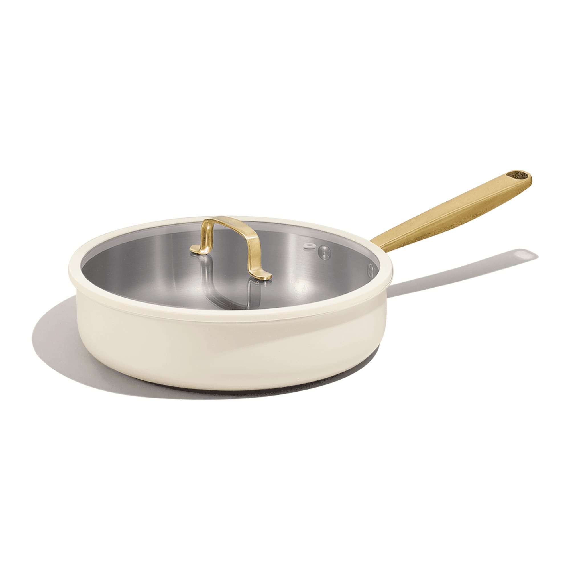 Walmart #ad : Carote 10” Tri-Ply Stainless Steel Saute Pan with Lid, Coating-Free Interior, Deep Frying Pan For $29.99 (Reg $35.99)