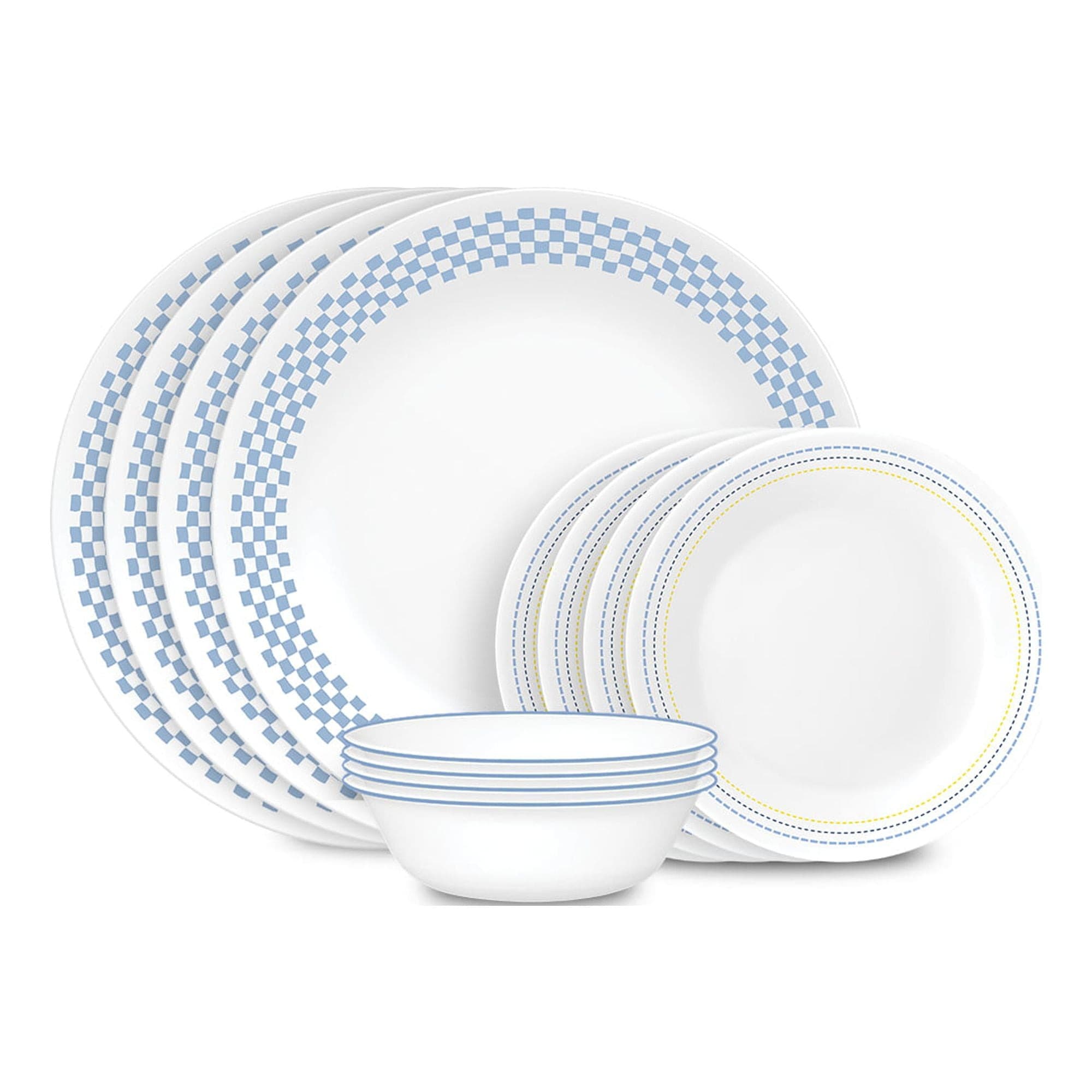 Walmart #ad :Corelle Amelia 12-Piece Glass Dinnerware Set (Service for 4) For $33.96 (Reg $38.96)