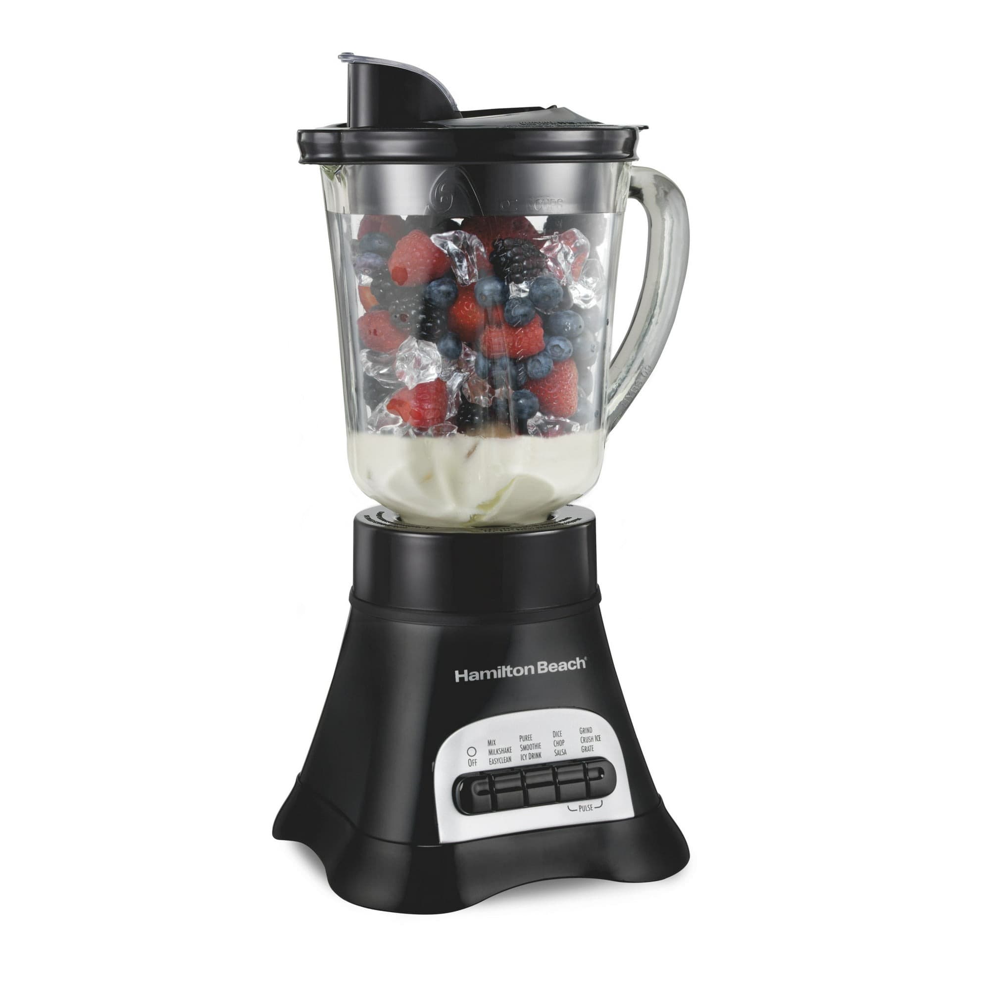 Walmart #ad :Hamilton Beach Multi-Function Smoothie Blender for Kitchen,Jar for Smoothies and Shakes, Black For $27.99 (Reg $49.99)