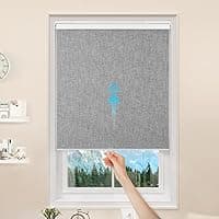 Amazon : 10″ x 75″ Thermal Insulated Blackout Window Roller Shades $11.99  + Free prime shipping. #ad