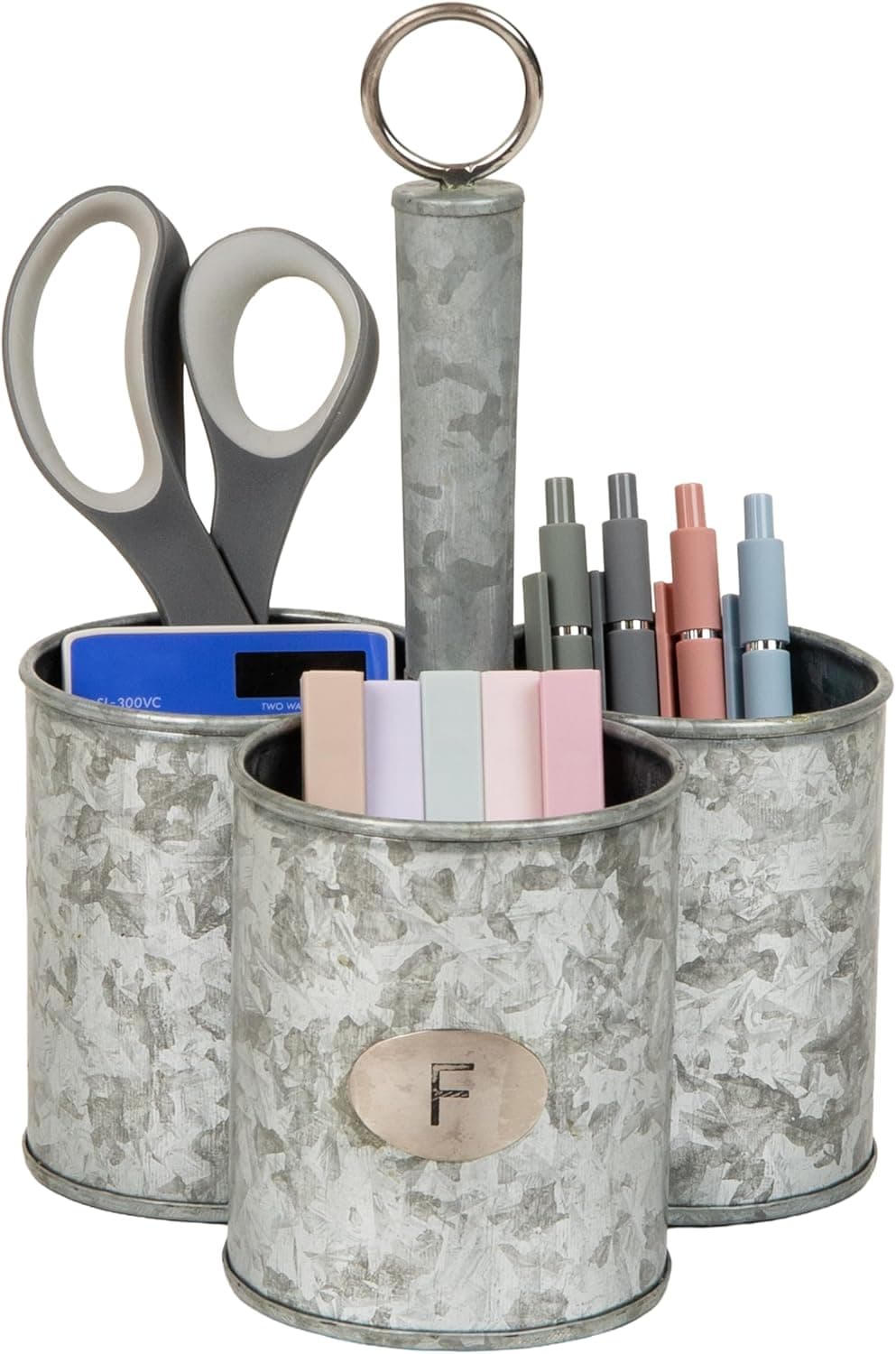 Amazon : Mind Reader 3-Compartment Metal Organizer with Handle $11.58 + Free prime shipping. #ad