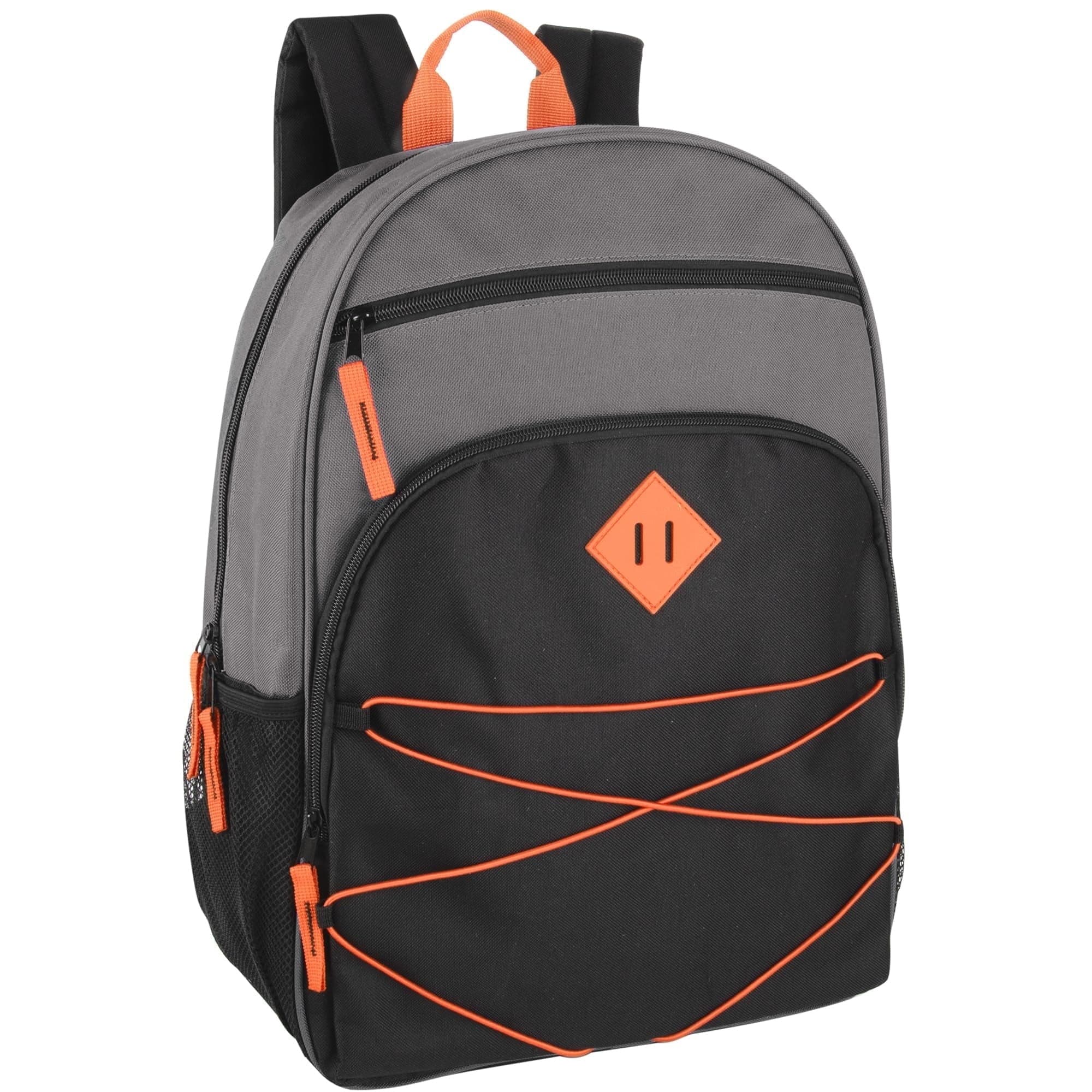 Walmart #ad :Summit Ridge Multipocket Bungee Cord Backpack in Gray &amp; Black For $9.73 (Reg $11.99)