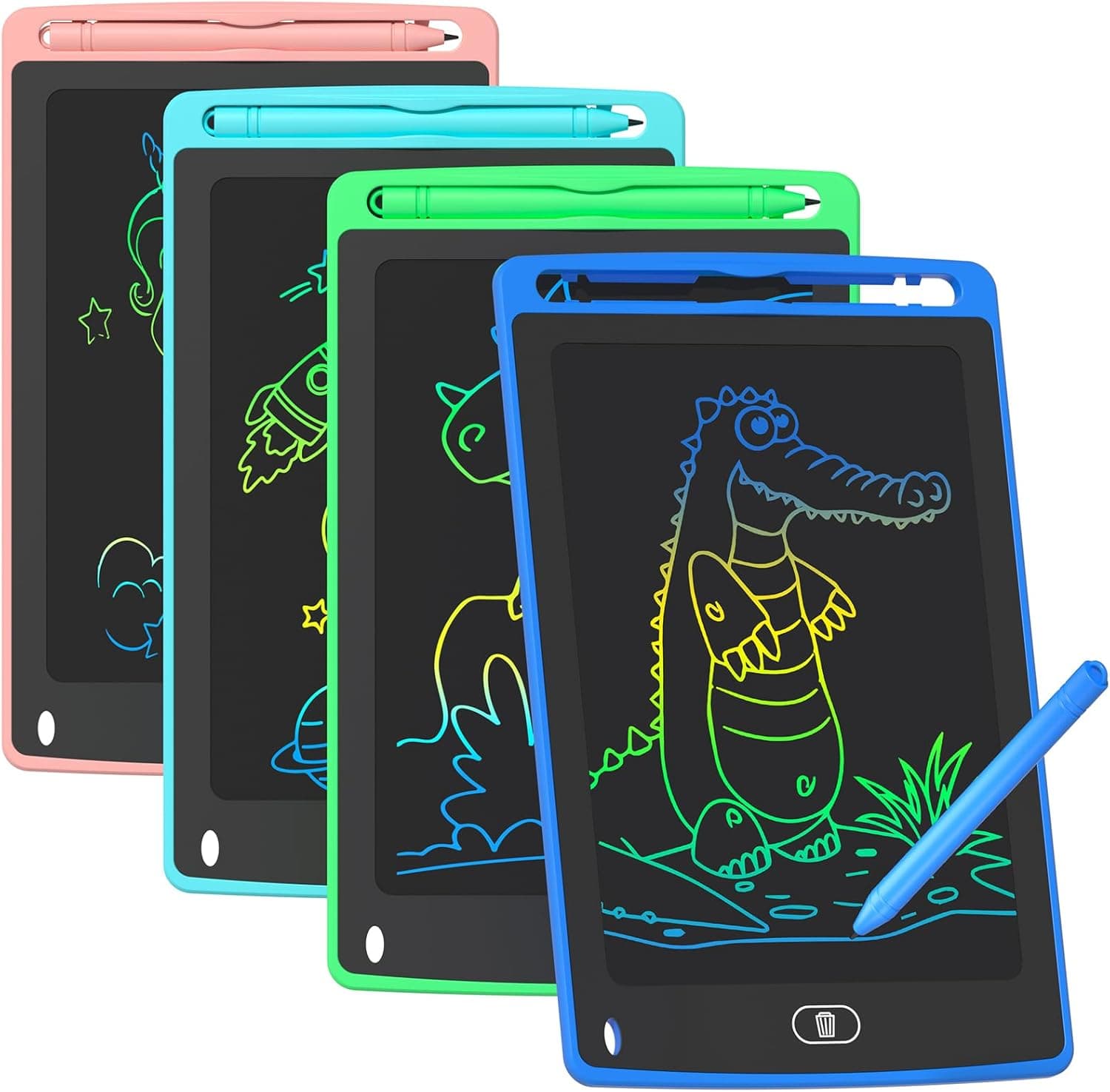 Amazon : 4 Pack LCD Writing Tablet for Kids $8.98 (Reg $12) + Free prime shipping. #ad