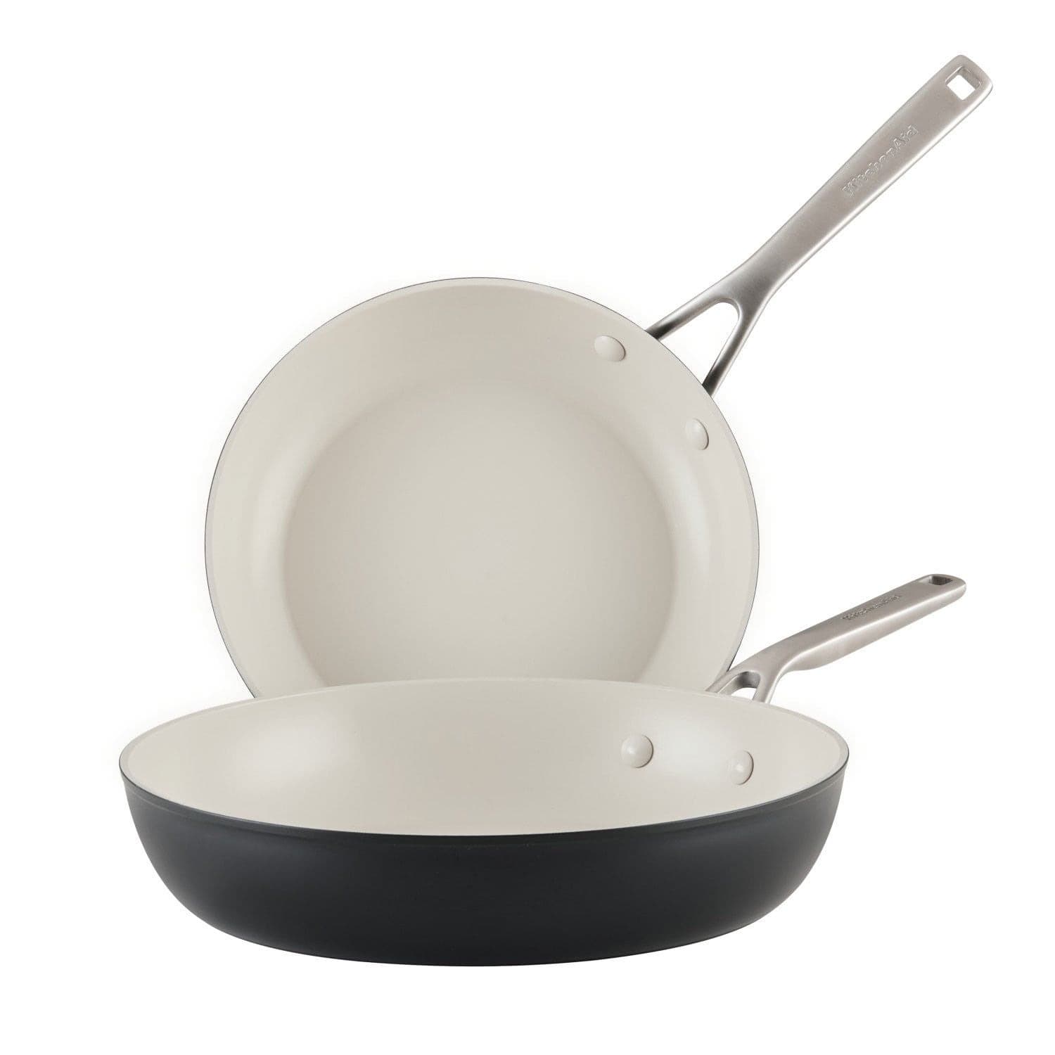 Sam’s Club #ad: KitchenAid Hard Anodized Ceramic Nonstick 2-Piece Fry Pan Set for $44.98 (reg $64.98) + Free Shipping.