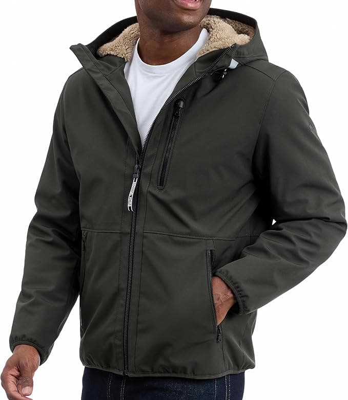 Amazon : Michael Kors Men’s Softshell Jacket (Olive, Medium) $53.93 (Reg $85) + Free  shipping. #ad