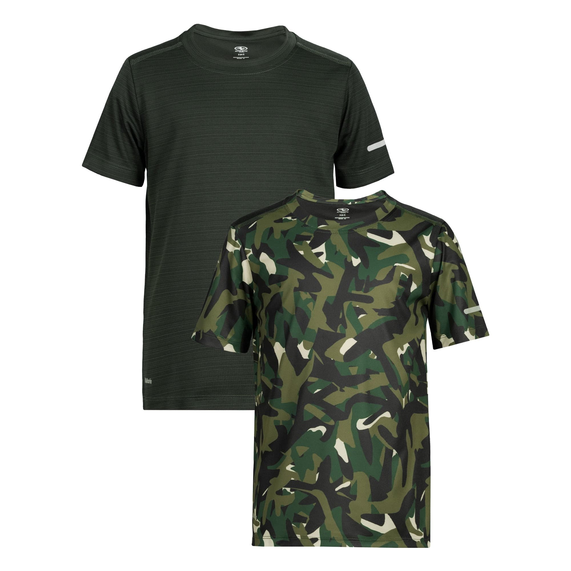 Walmart #ad :Athletic Works Boy’s Active Short Sleeve T-shirt 2-Pack, Sizes 4/5-18 For $4.49 (Reg $12.98)