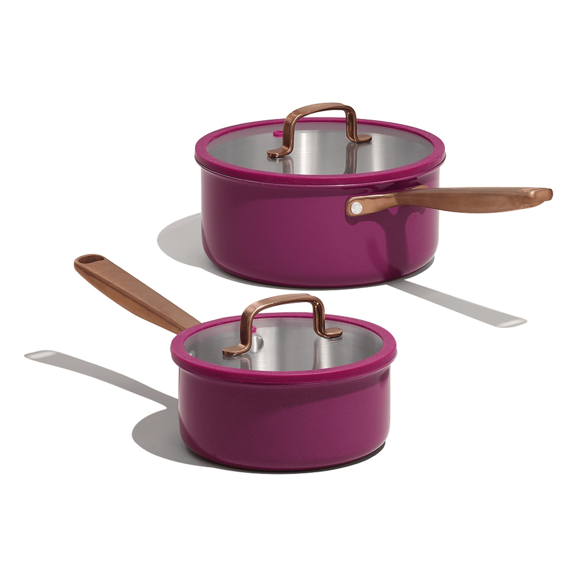 Walmart #ad :Carote 1.5QT &amp; 3QT Tri-Ply Stainless Steel Saucepan Set with Lids For $35.99 (Reg $39.99)