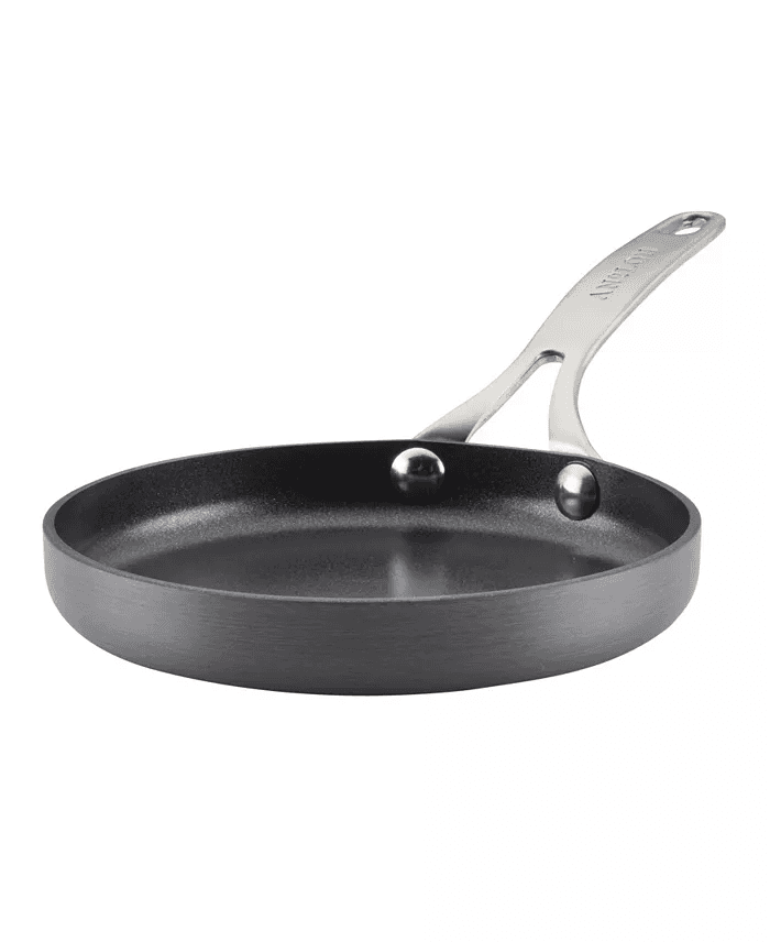 Macys #Ad:Anolon Hard-Anodized 6.25″ Nonstick Mini Skillet Frying Pan $21.99 (was $36.99) + store pickup.