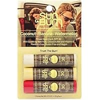 Amazon : 3-Pack Sun Bum SPF 30 Sunscreen Lip Balm with Aloe and Vitamin E $6.05 (Reg $10) + Free prime shipping. #ad