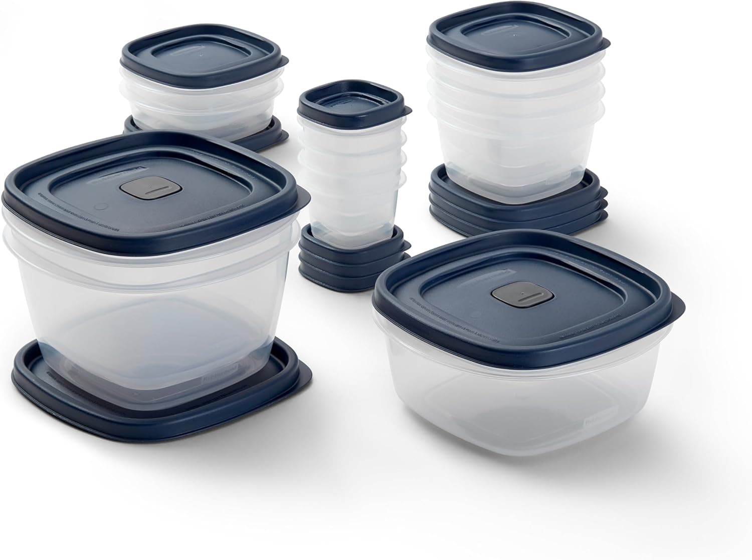 Amazon : Rubbermaid Easy Find Lids® Food Storage Containers with Vented Lids, 26 Piece $14 (Reg $19)  . #ad
