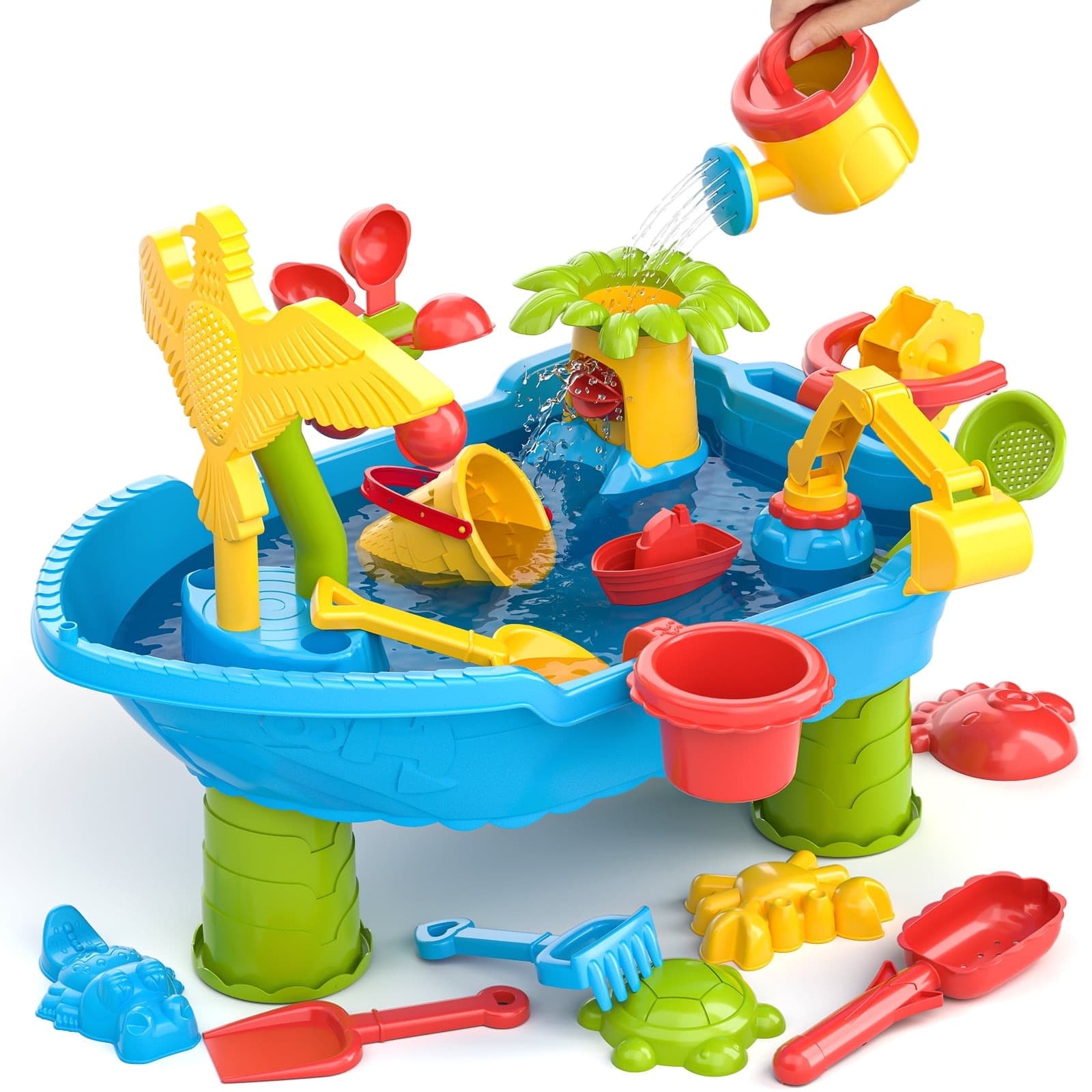 Walmart #ad :Lucky Doug Water Table for Toddlers Ages 18m+, Kids Outdoor Play Toys – Water Table For $29.99 (Reg $49.99)