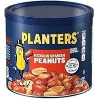 Amazon 6-Pack PLANTERS Redskin Spanish Roasted Salted Peanuts  $12.95  (Reg $21) + Free prime shipping. #ad
