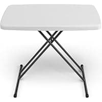 Amazon :30″ Folding Table Adjustable Height TV Tray &amp; Laptop $29.99  (Reg $40) + Free prime shipping. #ad