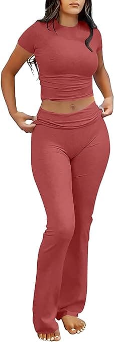 Amazon : ANRABESS Lounge Sets for Women 2 Piece $12 (Reg $29) + Free prime shipping. #ad
