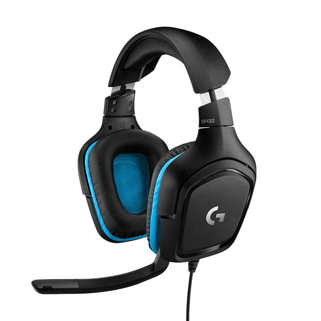 Walmart #ad :Logitech G432 Wired Gaming Headset, 7.1 Surround Sound, DTS Headphone For $38.99 (Reg $49.97)