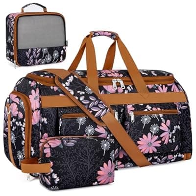 Amazon : Convertible Garment Duffel Bags for Travel  $19 (Reg $39) + Free shipping. #ad