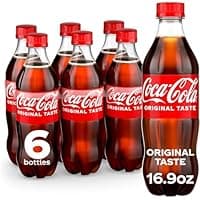 Amazon : 6-Pack 16.9oz Coca-Cola Classic Soda Soft Drinks Bottles $3.84 (Reg $4.27) + Free shipping. #ad