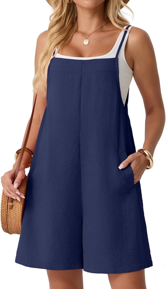 Amazon : Lepunuo Rompers for Women Summer Casual Jumpers $8(Reg $15) + Free prime shipping. #ad