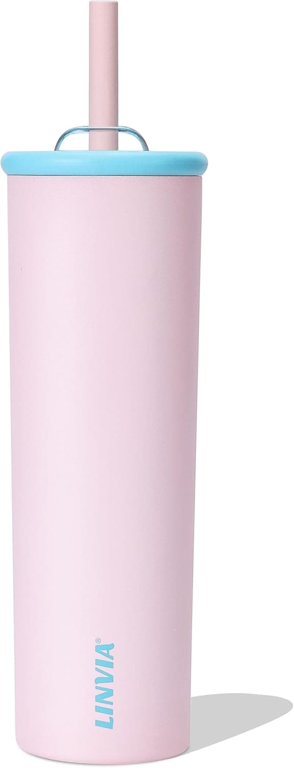 Amazon : Candy Tumbler, 25 oz Kids Insulated Stainless Steel Water Bottle $7.99 (Reg $16)  . #ad
