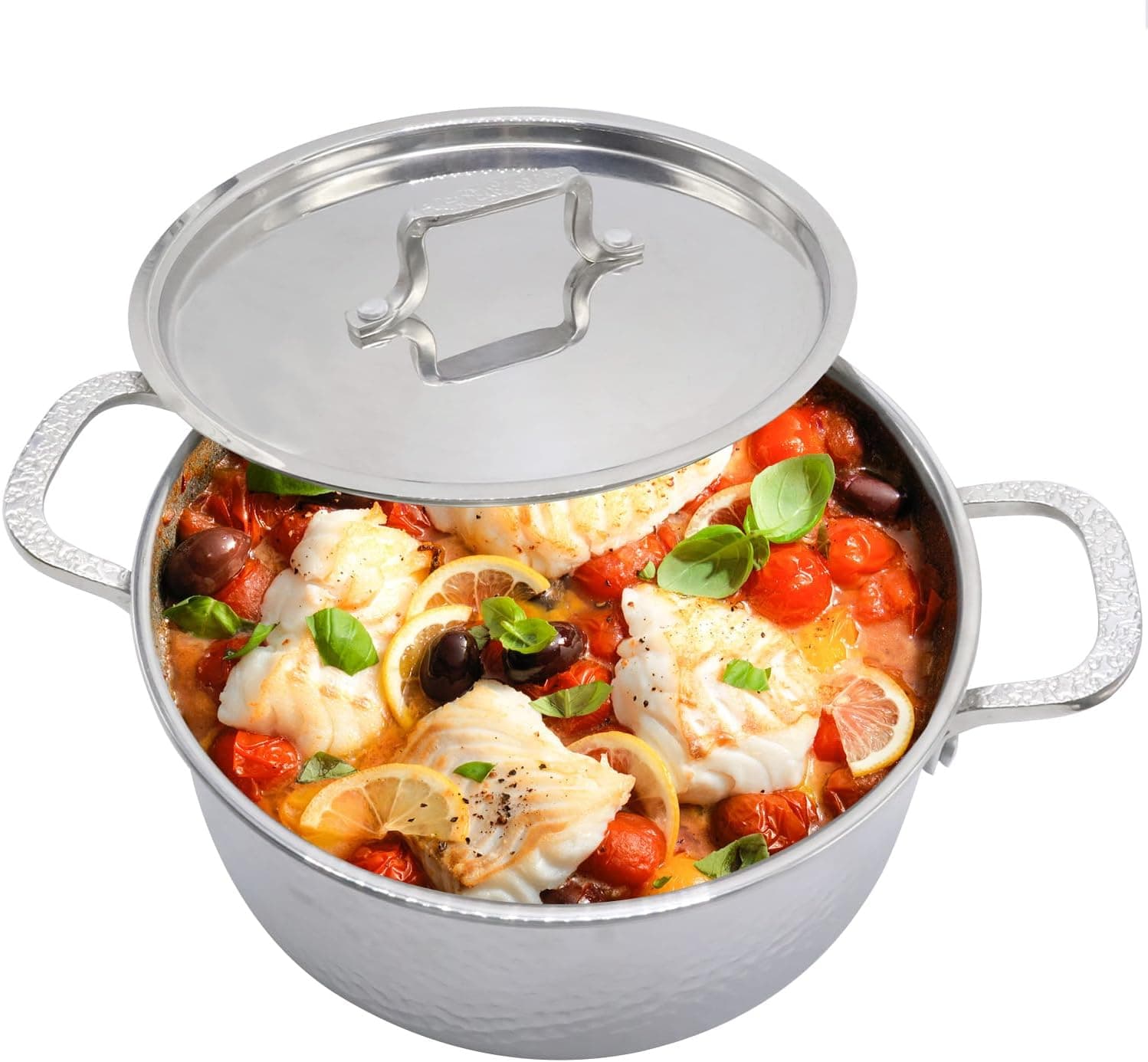 Amazon : Vivicreate Tri-Ply Stainless Steel Stockpot Deep Cooking Pot $18.99 (Reg $19) + Free prime shipping. #ad