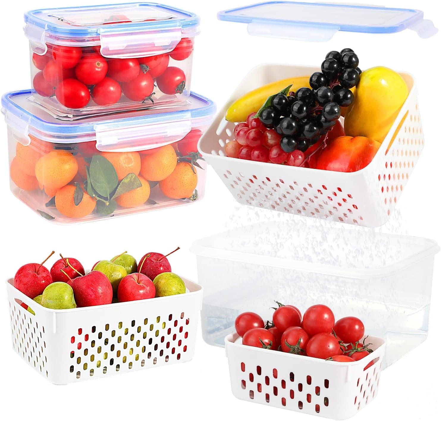 Amazon : 3 Pack Fruit Storage Containers for Fridge $8 (Reg $18) + Free prime shipping. #ad