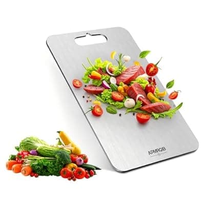 Amazon : APMRQIB Titanium Cutting Board $9 (Reg $19) + Free prime shipping. #ad