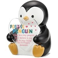 Amazon : Positive Penguin Motivational Resin Acrylic Figurine with Heart $4.99 (Reg $10) + Free prime shipping. #ad