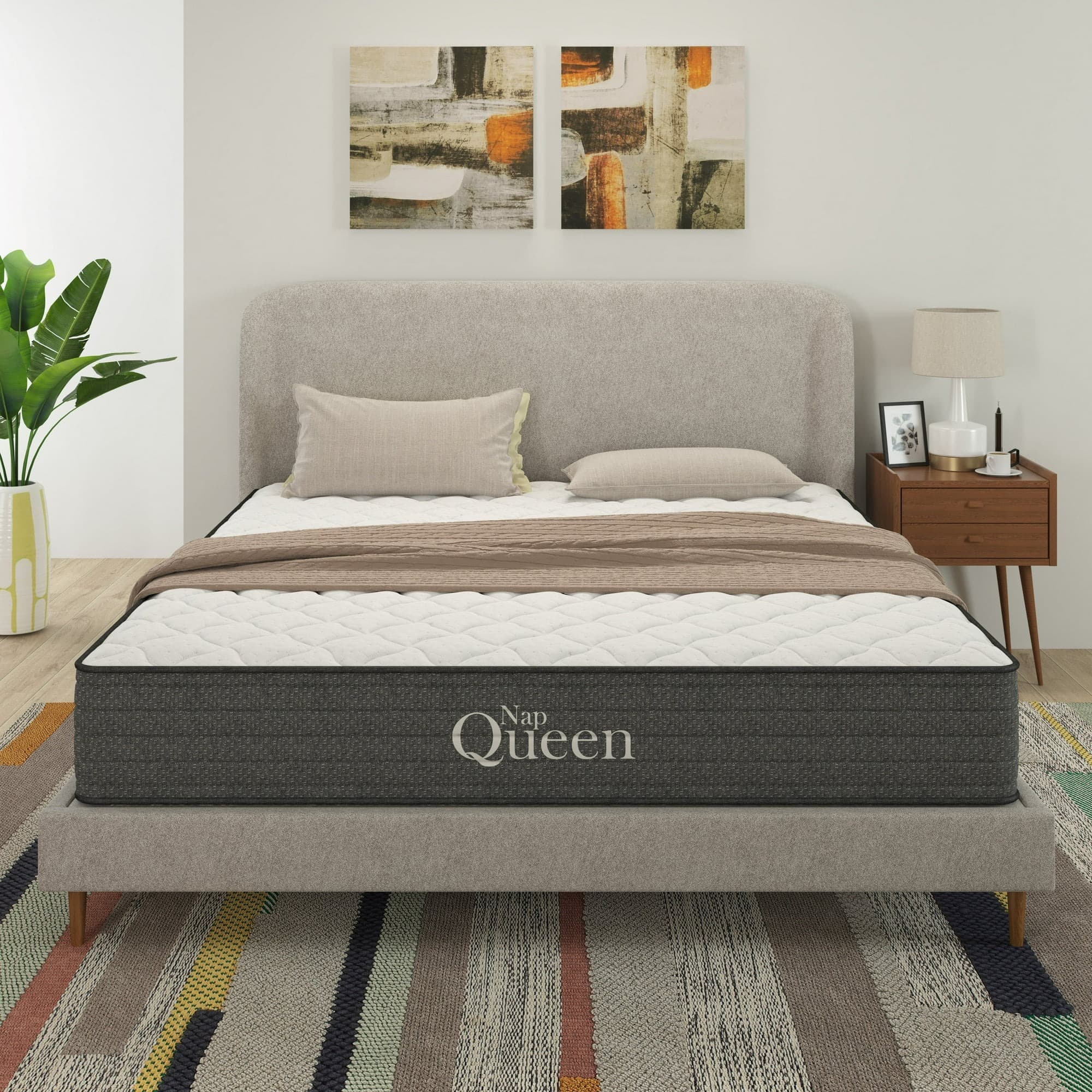 Walmart #ad :NapQueen Victoria 10″ Twin, Gel Infused Memory Foam and Pocket Spring Hybrid Mattress in a Box For $118 (Reg $158)
