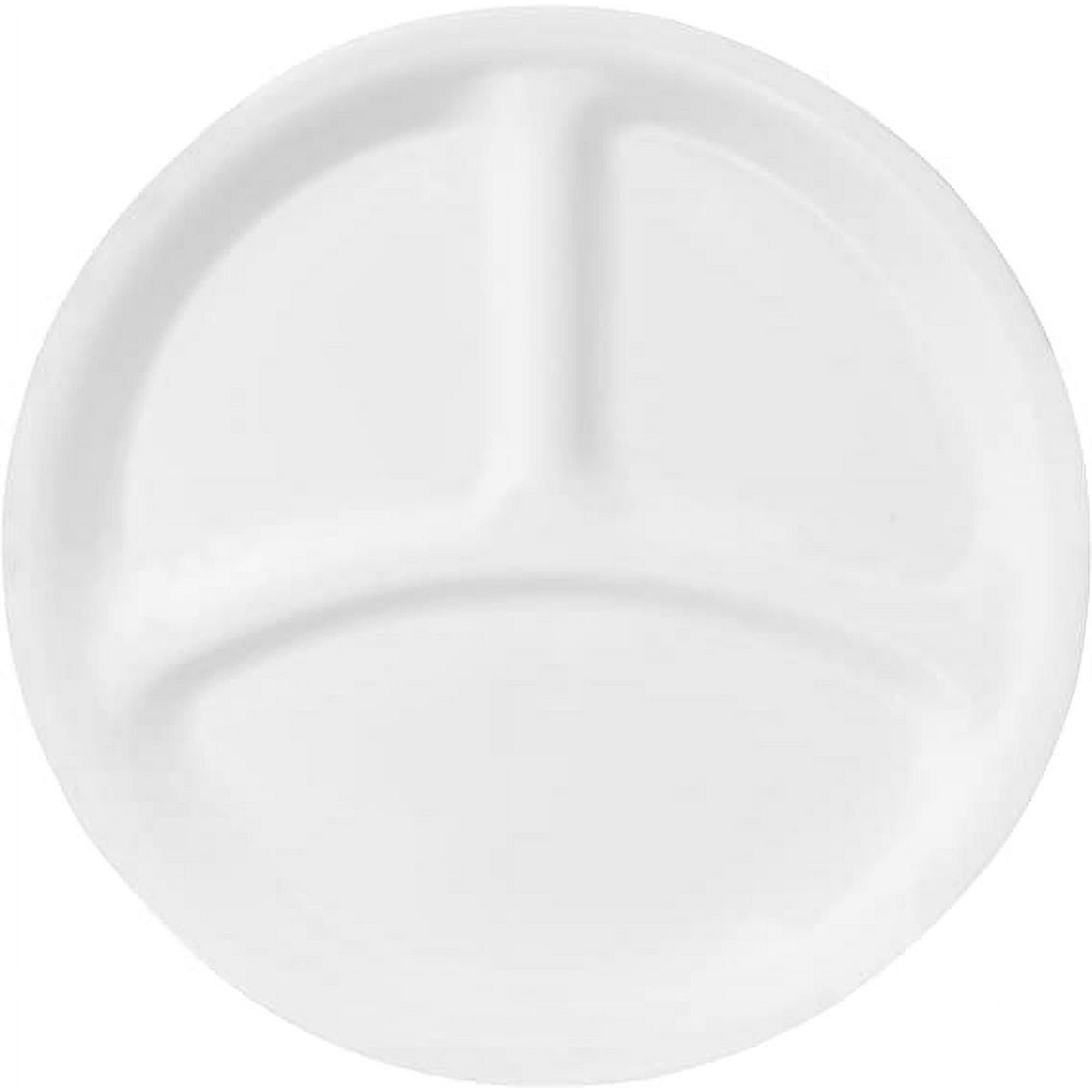Walmart #ad :Corelle Winter Frost White, Round Divided Lunch Plate, 8.5″ For $5.12 (Reg $17)
