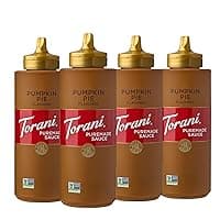 Amazon : 4pk Torani Puremade Sauce Pumpkin Pie 16.5oz for $15.10 (Reg $21) + Free prime shipping. #ad