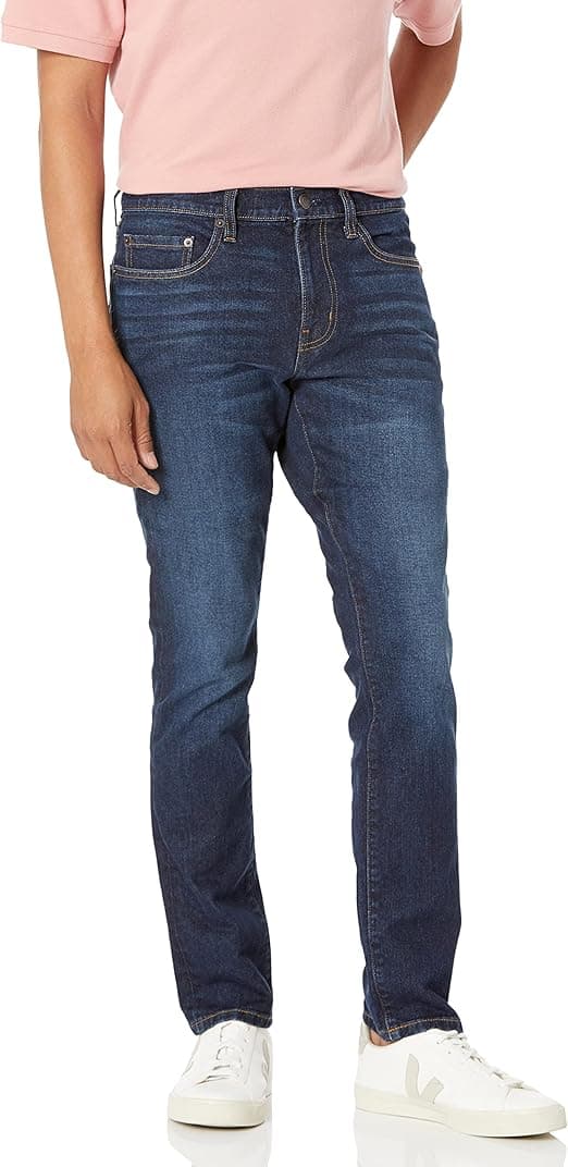 Amazon : Amazon Essentials Men’s Skinny-Fit Stretch Jean $15.88 (Reg $19) + Free prime shipping. #ad
