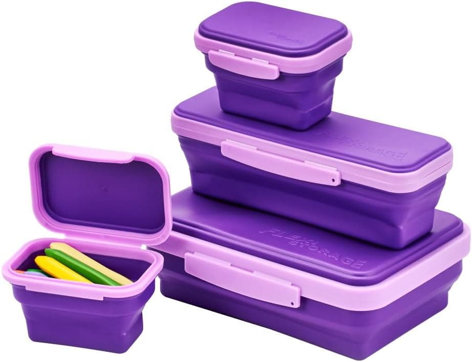 Amazon : LockerMate by Bostitch Flexi Storage Box 4 Piece Kit for $7.07 (Reg $10) + Free prime shipping. #ad