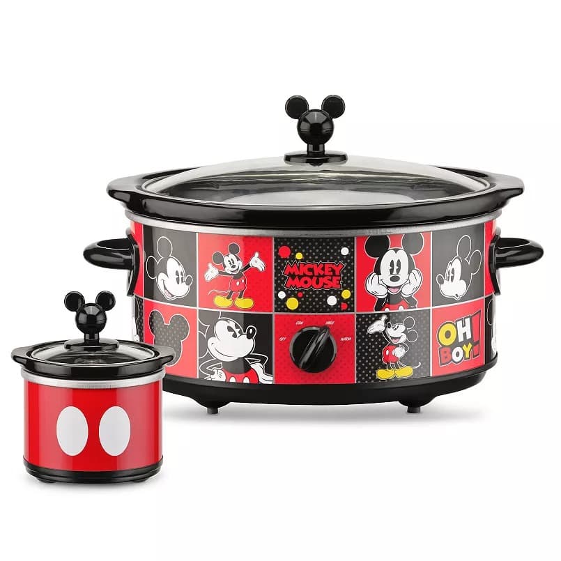 Kohls #ad : Disney’s Mickey Mouse 5-Qt. Slow Cooker &amp; 20-oz. Dipper Set for $34.29 (Reg $70) + Free Pickup.