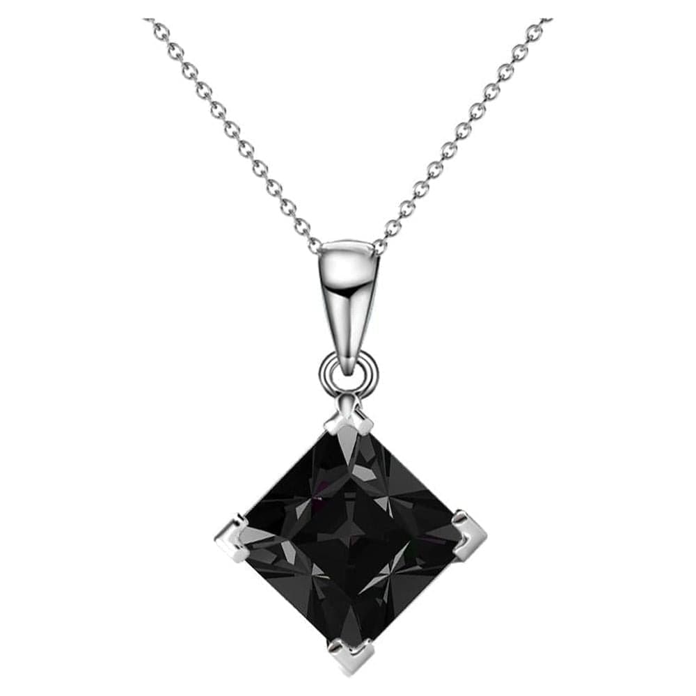 Walmart #ad :Cate &amp; Chloe Samantha 18k White Gold Plated Pendant Necklace For $17.99 (Reg $121)