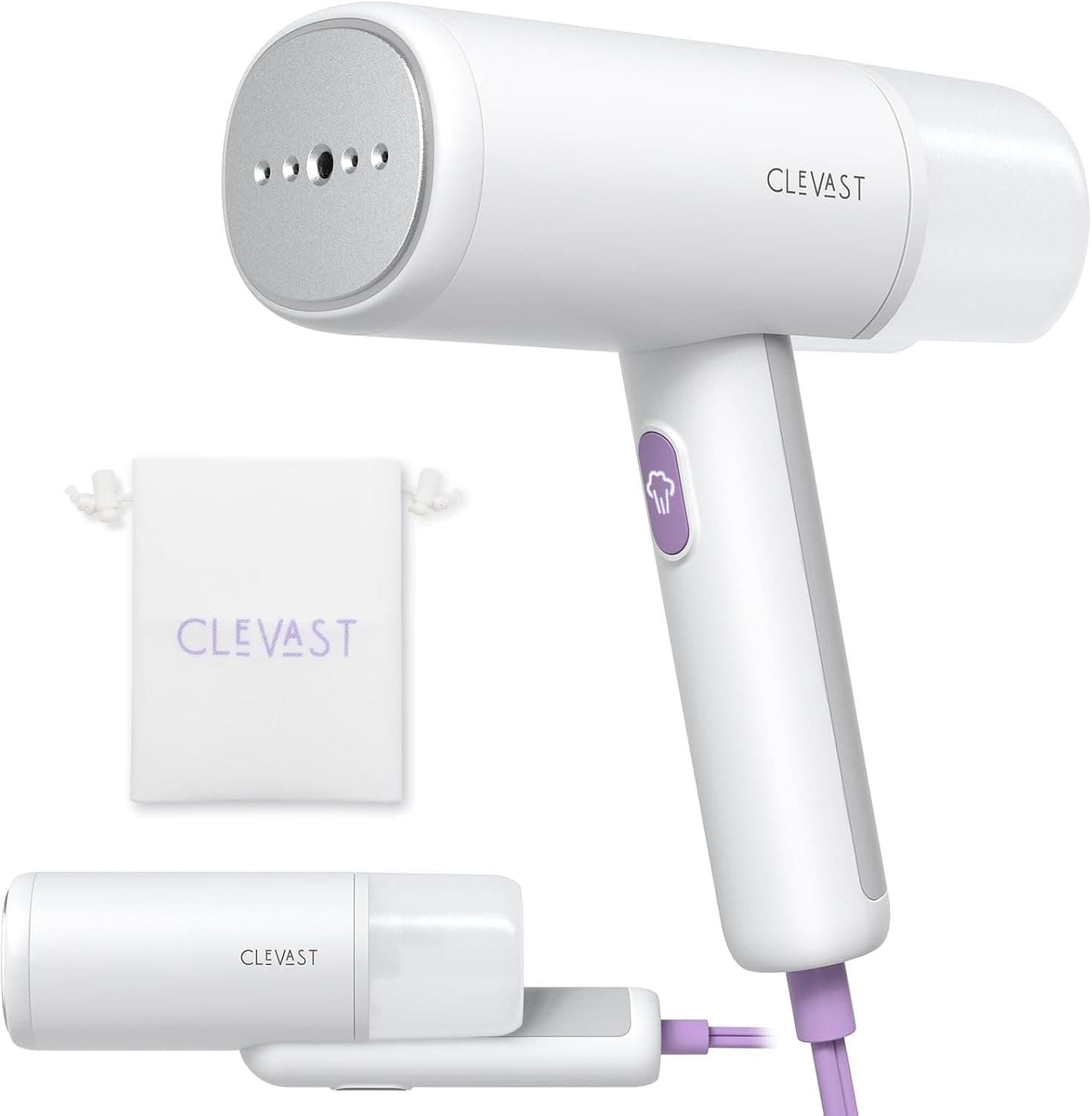 Amazon : CLEVAST Steamer for Clothes, Portable Garment Steamer $14 (Reg $29) + Free prime shipping. #ad