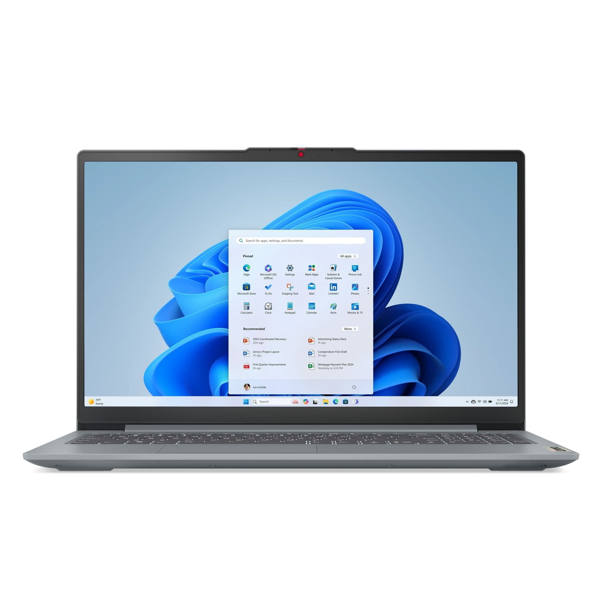 Walmart #ad :Lenovo IdeaPad Slim 3i 15.6″ Laptop, Intel Processor N100, 4GB RAM, 128 SSD, Arctic Grey For $139 (Reg $319.99)