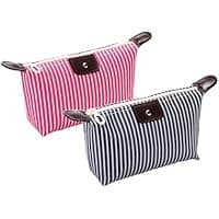 Amazon : 2-Pack Large Capacity Nylon Make Up Bag $3.99 (Reg $5) + Free prime shipping. #ad
