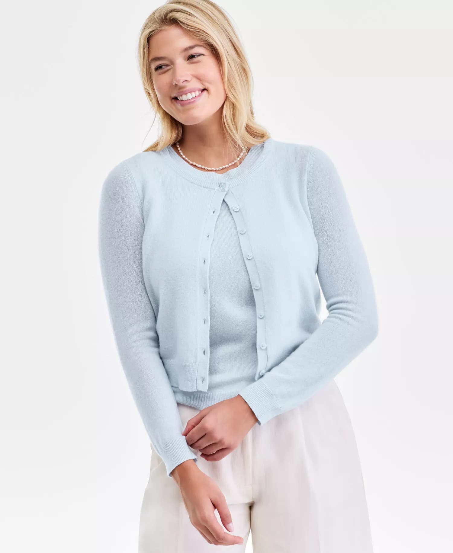 Macys #ad : Charter Club Women’s Crewneck Cardigan for $35.73 (reg $209) + Free Shipping.