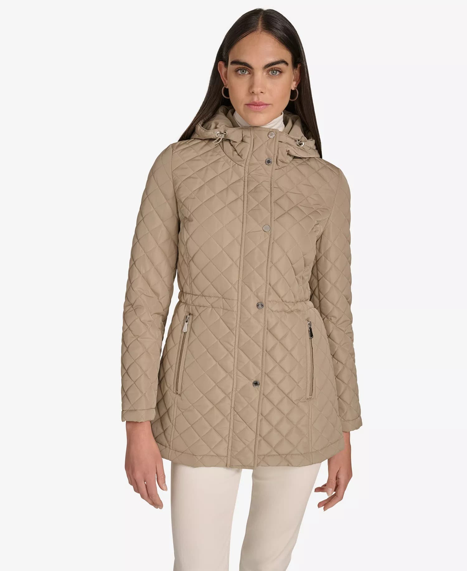 Macys #ad : Calvin Klein Women’s Anorak Quilted Jacket for $35 (reg $140) + Free Shipping.