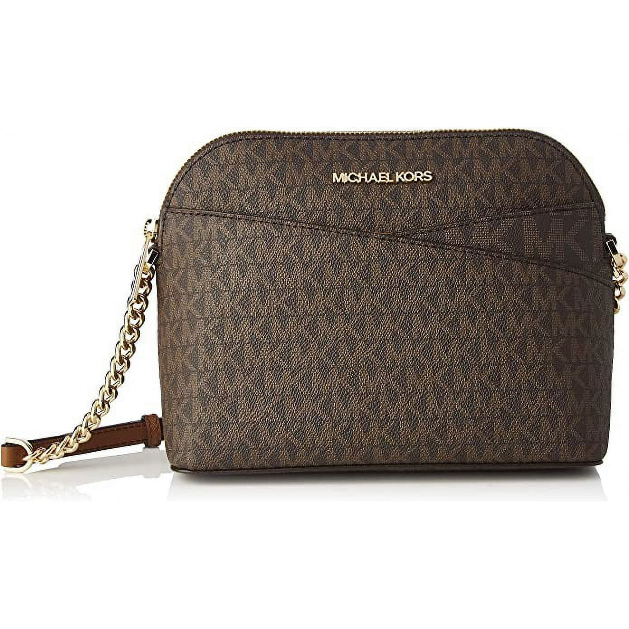 Walmart #ad : Michael Kors 35F1Gtvc6T Jet Set Travel Dome Crossbody for $59.98 (Was $289) + Free Shipping.