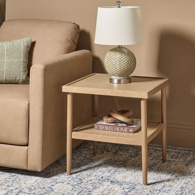 Sam’s Club #ad: details by Becki Owens Charlotte 22″ Wood End Table with Shelf for $129.98 (reg $159.98) + Free Shipping.
