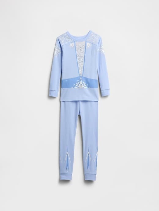 Gap #ad: babyGap × Disney Frozen 100% Organic Cotton PJ Set $5.73 (Reg $35) + Free Pickup.
