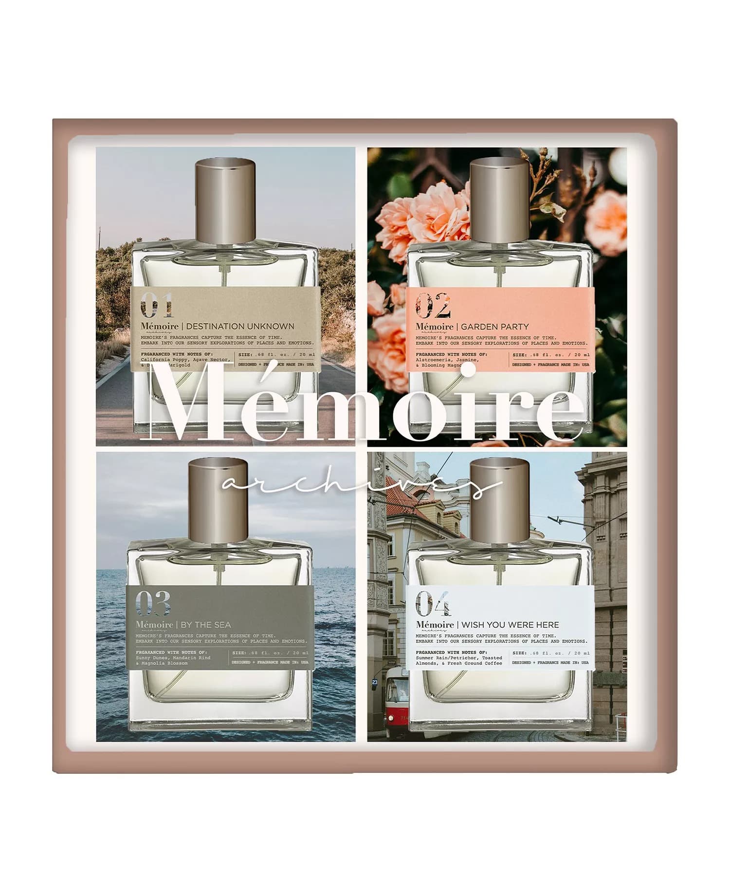 Macys #ad : Memoire Archives 4-Pc. Fragrance Gift Set for $25 (reg $70) + Free Shipping.